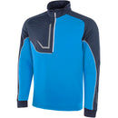 Galvin Green Daxton 1/2 Zip Insula Pullover - Blue/Navy/White