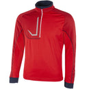 Galvin Green Daxton Insula 1/2 Zip Sweater - Red/Navy/White