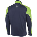 Galvin Green Daxton Insula 1/2 Zip Sweater - Navy/Lime/White
