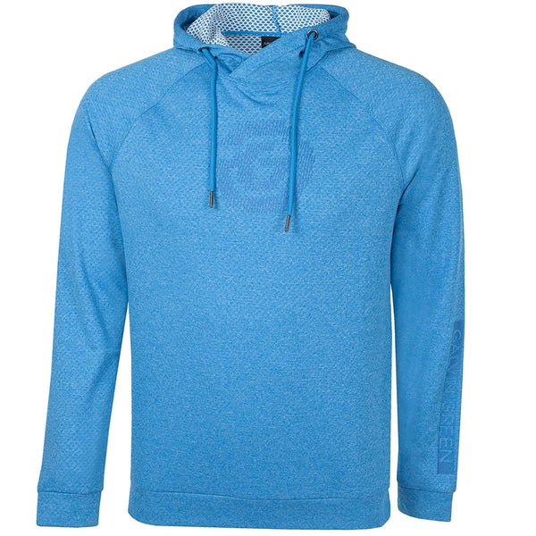 Galvin Green Desmond Insula Hoodie - Blue Melange