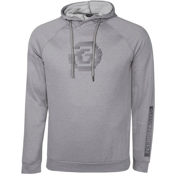 Galvin Green Desmond Insula Hoodie - Grey Melange