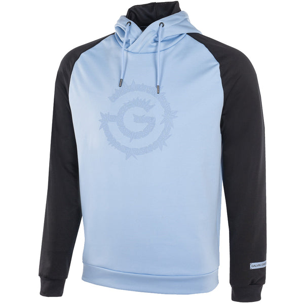 Galvin Green Devlin Insula Hoodie - Blue Bell/Black