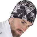 Galvin Green Dikran Insula Beanie Hat - Black/Sharkskin/White