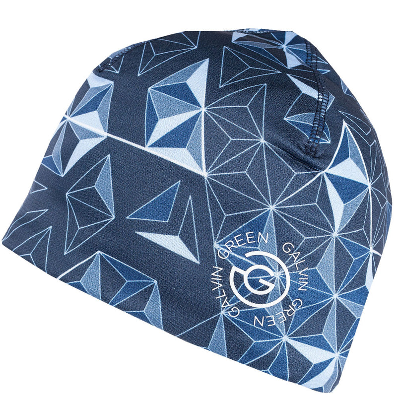 Galvin Green Dikran Insula Beanie Hat - Navy/Blue Bell/White