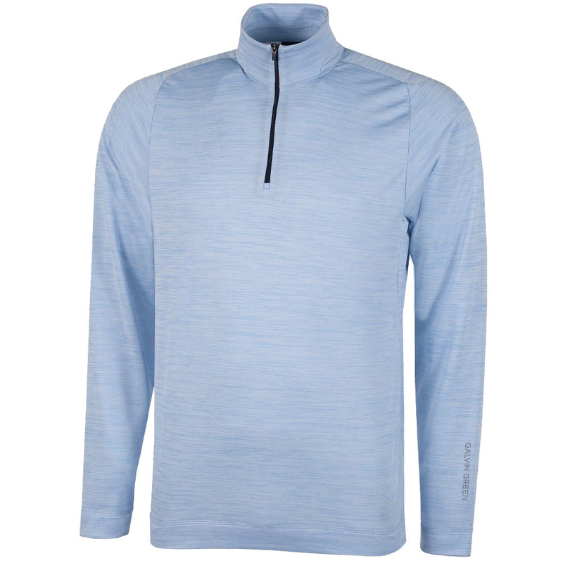 Galvin Green Dixon Insula 1/4 Zip Pullover - Blue Bell