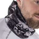 Galvin Green Dragan Insula Snood - Black/Sharkskin/White