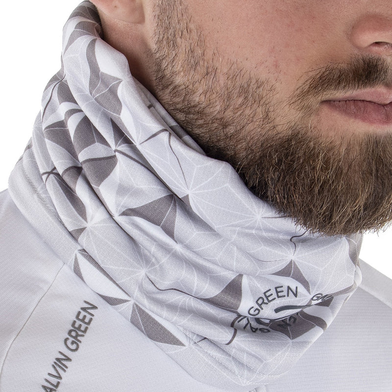 Galvin Green Dragan Insula Snood - Cool Grey/Sharkskin/White