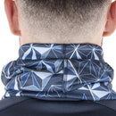 Galvin Green Dragan Insula Snood - Navy/Blue Bell/White