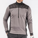 Galvin Green Durante Insula 1/4 Zip Pullover - Forged Iron/Black