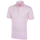 Galvin Green Mack Veltil8+ Polo Shirt - Light Pink/White