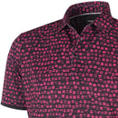 Galvin Green Mack Ventil8+ Polo Shirt - Pink/Black