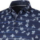 Galvin Green Malik Ventil8+ Polo Shirt - Navy/Blue Bell
