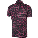 Galvin Green Malik Ventil8+ Polo Shirt - Pink/Black