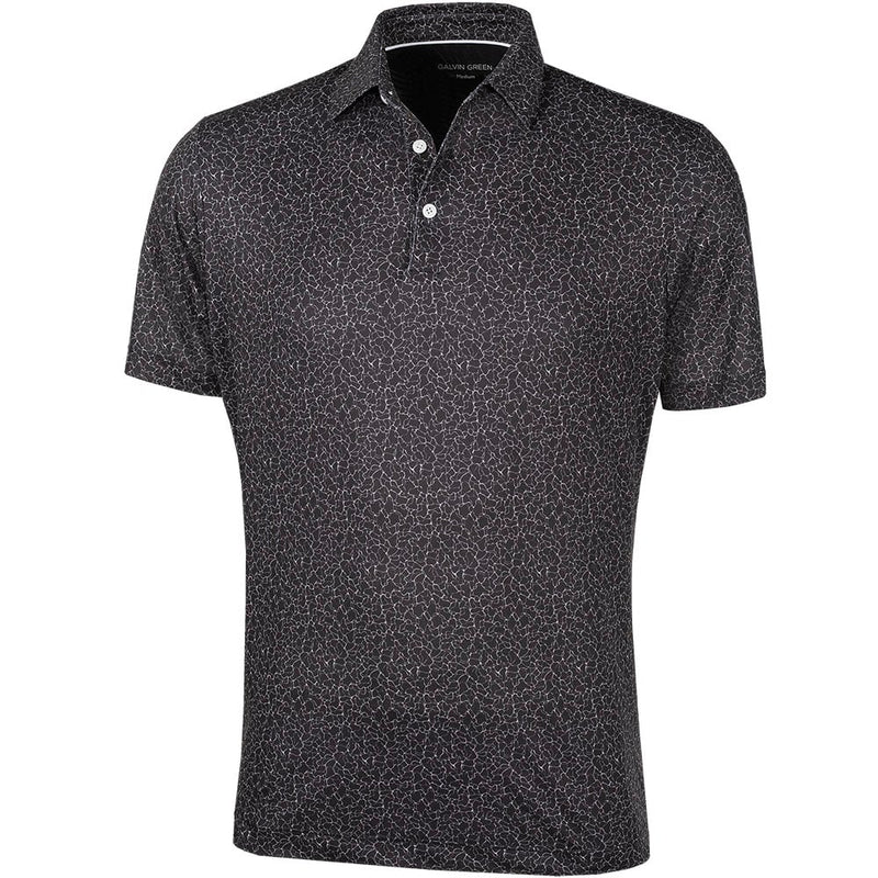 Galvin Green Mani Ventil8+ Polo Shirt - Black