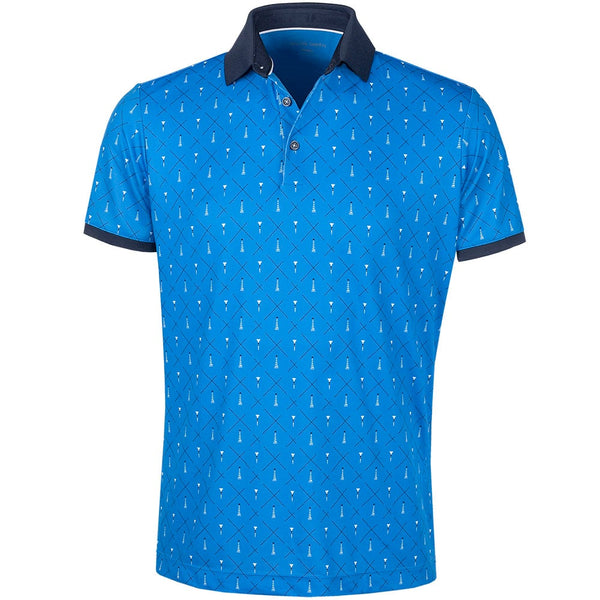 Galvin Green Manolo Ventil8+ Polo Shirt - Blue/White/Navy