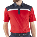 Galvin Green Mapping Ventil8+ Polo Shirt - Red/Navy/White