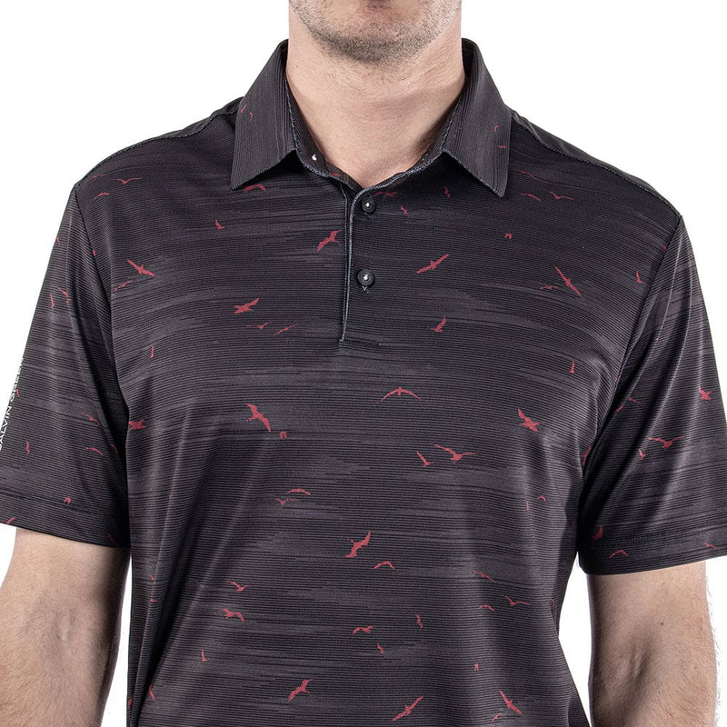 Galvin Green Marin Ventil8+ Polo Shirt - Black/Red