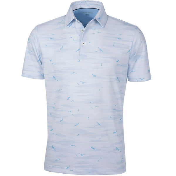 Galvin Green Marin Ventil8+ Polo Shirt - Light Blue