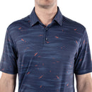 Galvin Green Marin Ventil8+ Polo Shirt - Navy/Orange