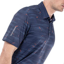 Galvin Green Marin Ventil8+ Polo Shirt - Navy/Orange