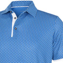 Galvin Green Mark V8+ Polo Shirt - Blue/White