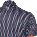 Galvin Green Mark V8+ Polo Shirt - Navy/Orange