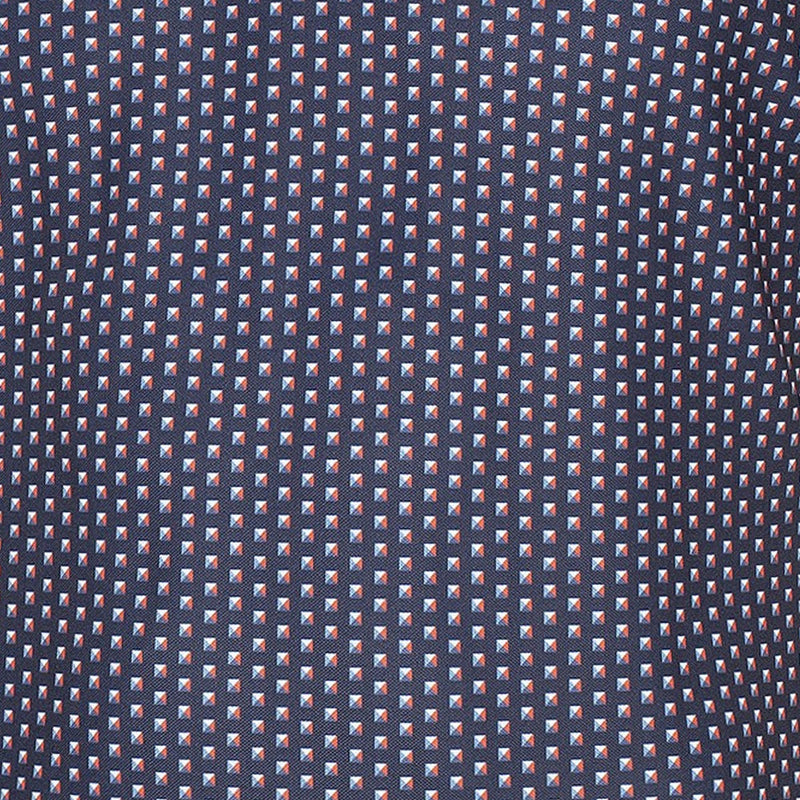 Galvin Green Mark V8+ Polo Shirt - Navy/Orange