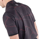 Galvin Green Markos Ventil8+ Polo Shirt - Black/Red