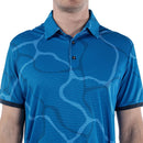 Galvin Green Markos Ventil8+ Polo Shirt - Blue/Navy
