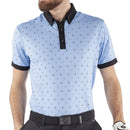 Galvin Green Marlow Ventil8+ Polo Shirt - Blue Bell/Black