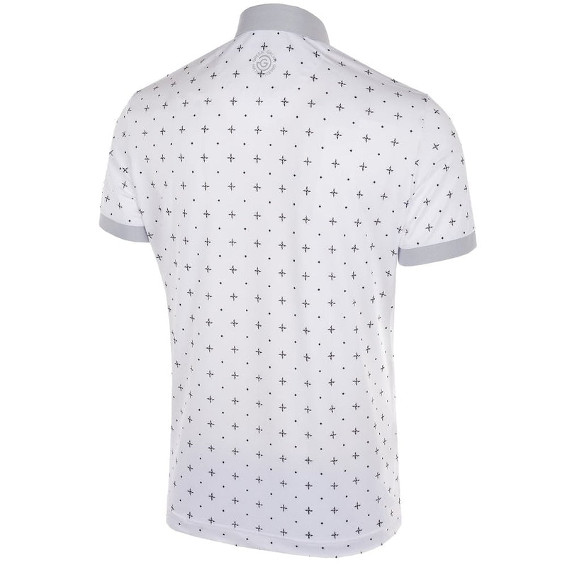 Galvin Green Marlow Ventil8+ Polo Shirt - White/Cool Grey