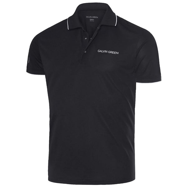Galvin Green Marty Tour Edition Golf Polo Shirt - Black
