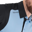 Galvin Green Massimo Ventil8+ Polo Shirt - Blue Bell/Black