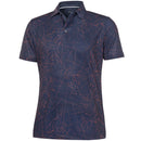 Galvin Green Maverick V8+ Polo Shirt - Navy/Orange