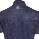 Galvin Green Maverick V8+ Polo Shirt - Navy/Orange
