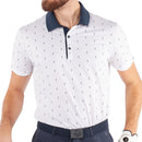 Galvin Green Mayson Ventil8+ Polo Shirt - White/Navy