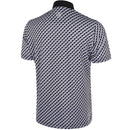 Galvin Green Mercer Ventil8+ Polo Shirt - Black/Blue Bell/Sharkskin