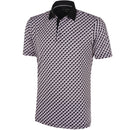 Galvin Green Mercer Ventil8+ Polo Shirt - Pink/Black/White