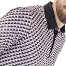 Galvin Green Mercer Ventil8+ Polo Shirt - Pink/Black/White