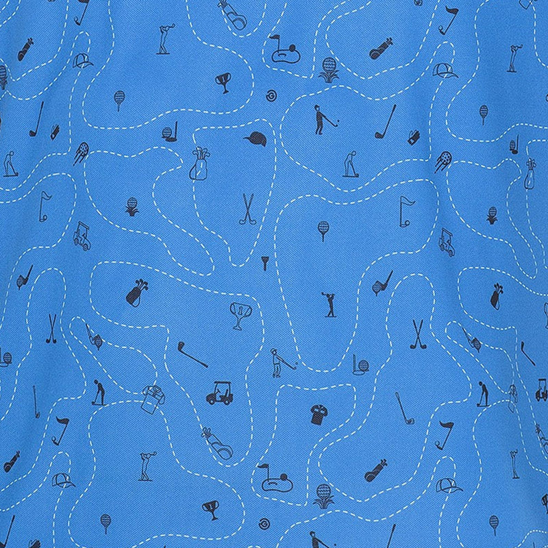 Galvin Green Miro V8+ Polo Shirt - Blue/Navy