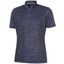 Galvin Green Miro V8+ Polo Shirt - Navy/Orange
