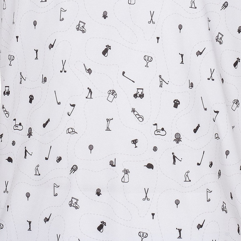 Galvin Green Miro V8+ Polo Shirt - White/Black