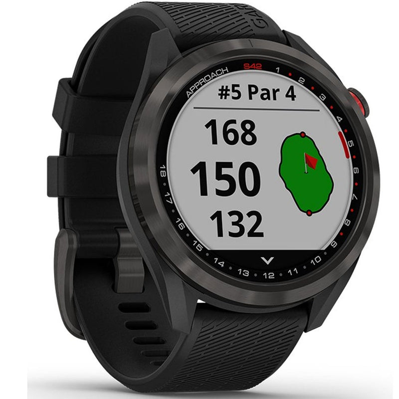 Garmin Approach S42 Golf GPS Watch - Black