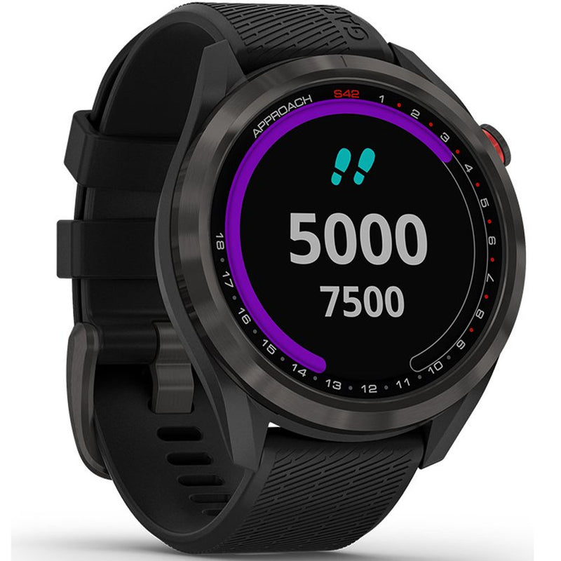 Garmin Approach S42 Golf GPS Watch Black