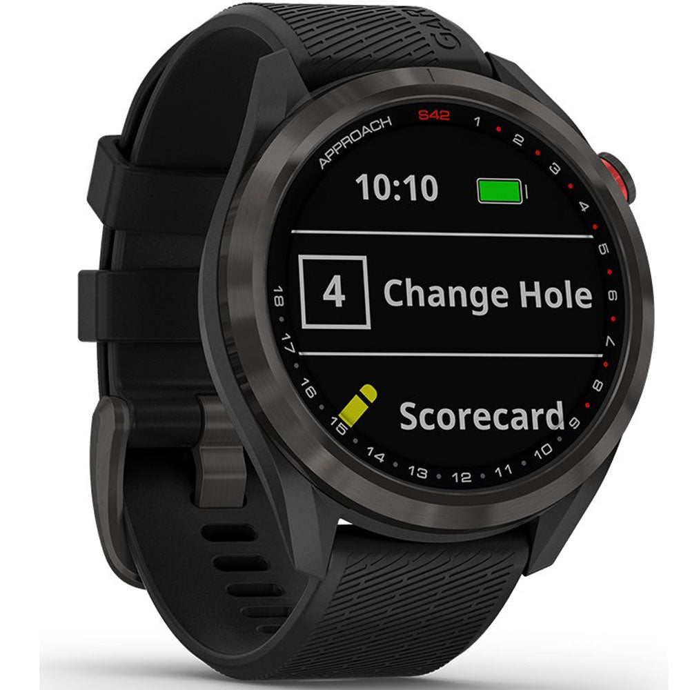 Garmin Approach S42 Golf GPS Watch Black