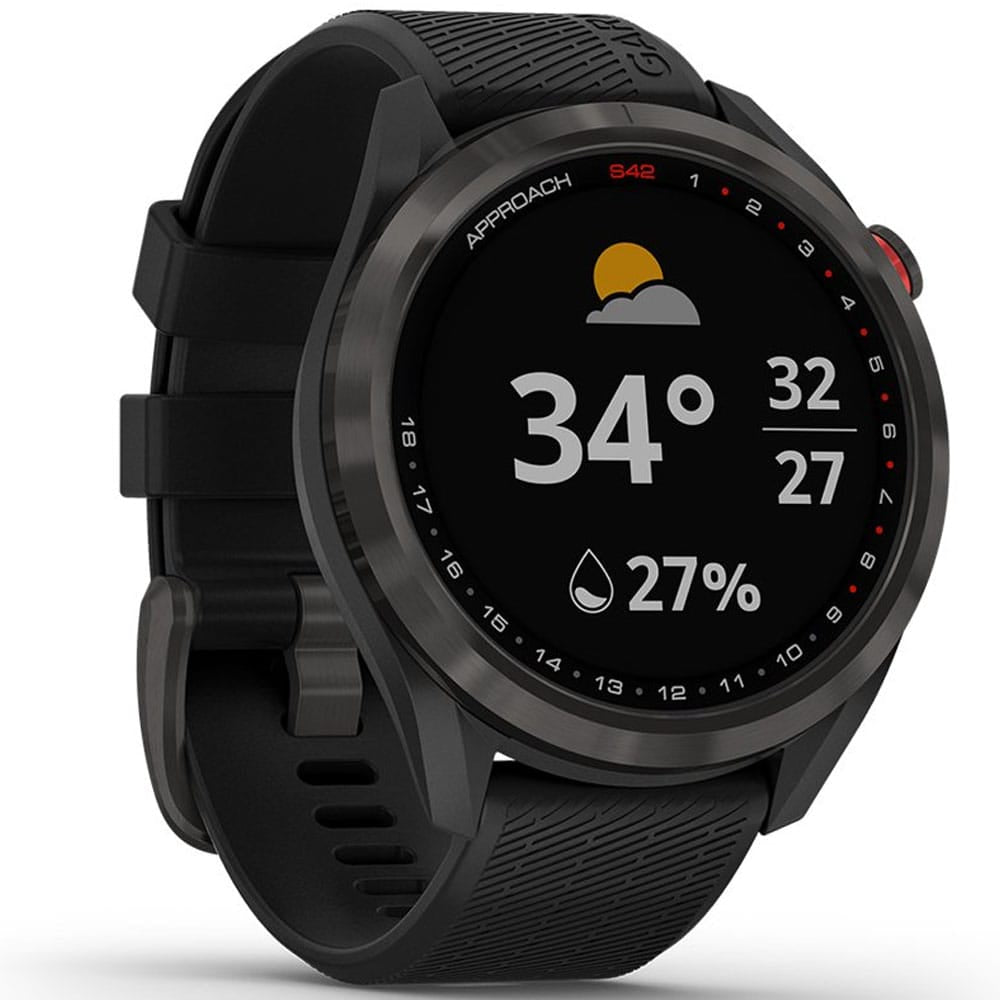 Garmin Approach S42 Golf GPS Watch - Black | Affordable Golf