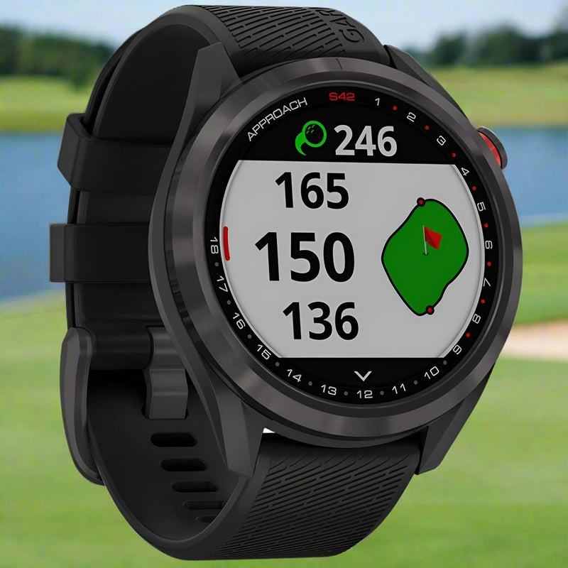 Garmin Approach S42 Golf GPS Watch - Black