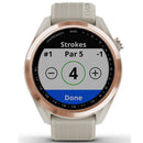 Garmin Approach S42 Golf GPS Watch - Rose Gold/Sand