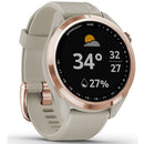 Garmin Approach S42 Golf GPS Watch - Rose Gold/Sand