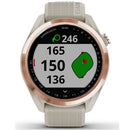 Garmin Approach S42 Golf GPS Watch - Rose Gold/Sand
